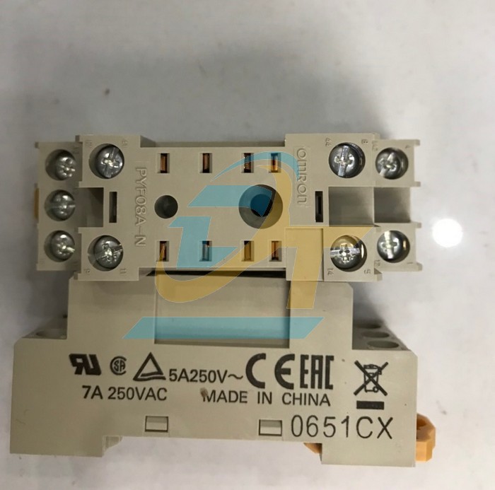 Đế 8 chân cho Relay MY2N Omron PYF08A-N PYF08A-N Omron | Giá rẻ nhất - Công Ty TNHH Thương Mại Dịch Vụ Đạt Tâm