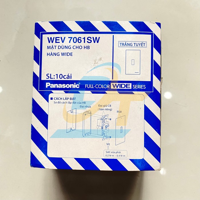 Mặt dùng cho HB (CB cóc) Panasonic WEV7061SW WEV7061SW Panasonic | Giá rẻ nhất - Công Ty TNHH Thương Mại Dịch Vụ Đạt Tâm