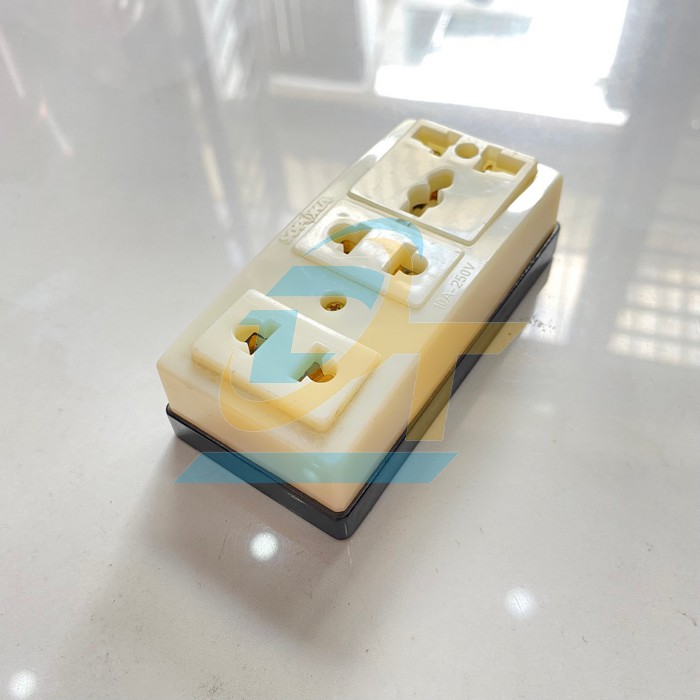 Ổ cắm 3 lỗ SOPOKA T32 T32 Sopoka | Giá rẻ nhất - Công Ty TNHH Thương Mại Dịch Vụ Đạt Tâm