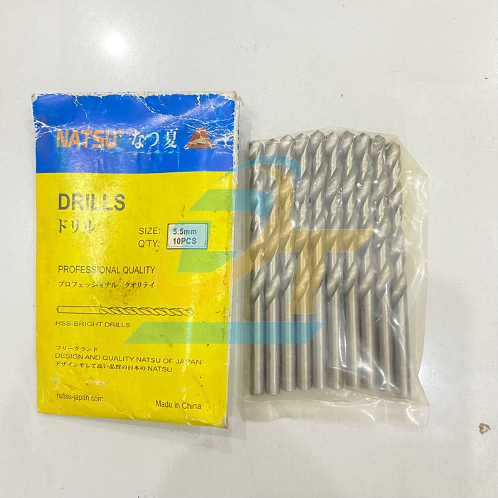 Mũi khoan sắt 5.5mm Nastu  Natsu | Giá rẻ nhất - Công Ty TNHH Thương Mại Dịch Vụ Đạt Tâm