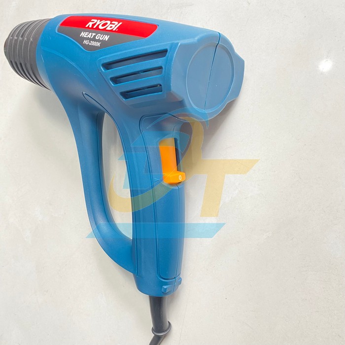 Máy thổi hơi nóng cầm tay 2000W Ryobi HG-2000K HG-2000K Ryobi | Giá rẻ nhất - Công Ty TNHH Thương Mại Dịch Vụ Đạt Tâm