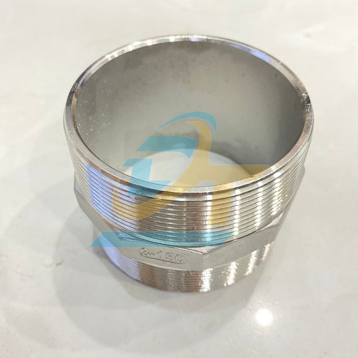 Nối 2 đầu ren ngoài (kép ren) inox 304 DN80 - Phi 90  VietNam | Giá rẻ nhất - Công Ty TNHH Thương Mại Dịch Vụ Đạt Tâm