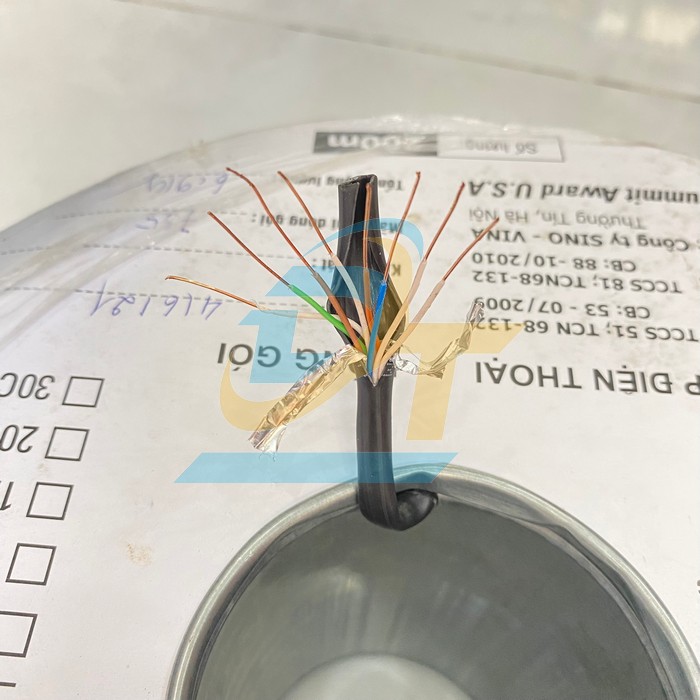 Cáp điện thoại chống ẩm TLD 1/0.5mm x 4P/DE Sino TLD 1/0.5mm x 4P/DE Sino | Giá rẻ nhất - Công Ty TNHH Thương Mại Dịch Vụ Đạt Tâm