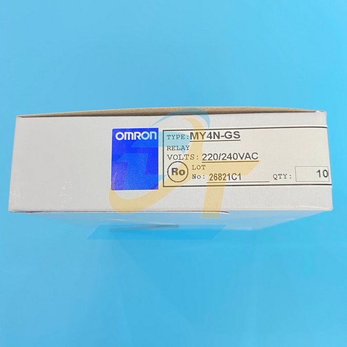 Relay trung gian 14 chân AC220/240V Omron MY4N-GS MY4N-GS 220V Omron | Giá rẻ nhất - Công Ty TNHH Thương Mại Dịch Vụ Đạt Tâm