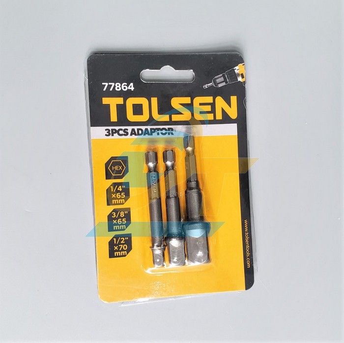 Bộ 3 mũi nối đầu tuýp Tolsen 77864 77864 Tolsen | Giá rẻ nhất - Công Ty TNHH Thương Mại Dịch Vụ Đạt Tâm