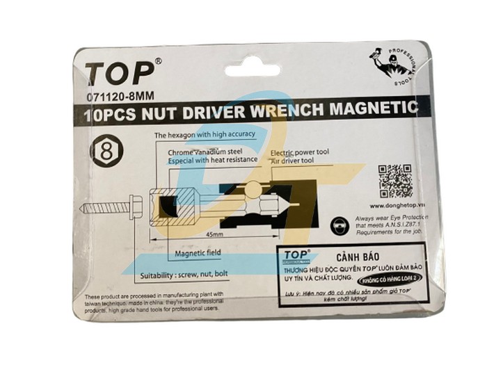 Đầu siết tôn 8mm dài 45mm TOP 071120-8MM 071120-8MM TOP | Giá rẻ nhất - Công Ty TNHH Thương Mại Dịch Vụ Đạt Tâm