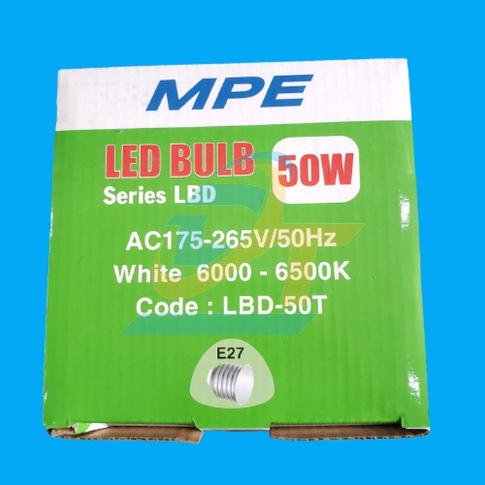 Bóng đèn Led bulb trụ 50W MPE LBD-50T LBD-50T MPE | Giá rẻ nhất - Công Ty TNHH Thương Mại Dịch Vụ Đạt Tâm