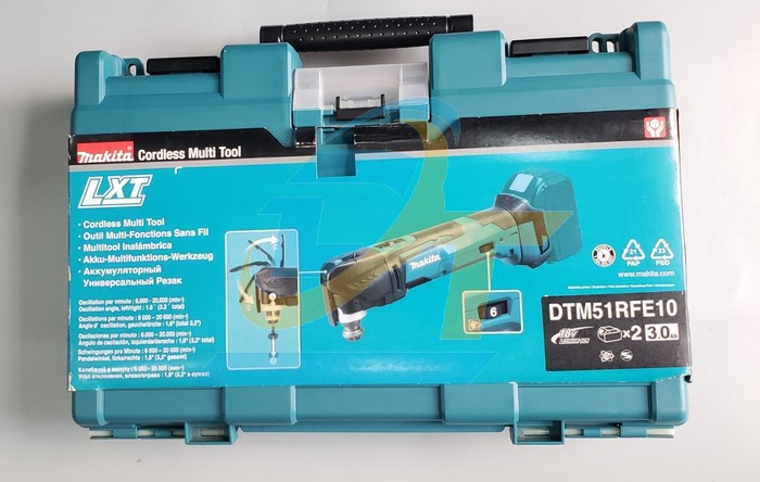 Máy cắt đa năng dùng pin Makita DTM51RFE10 18V DTM51RFE1 Makita | Giá rẻ nhất - Công Ty TNHH Thương Mại Dịch Vụ Đạt Tâm