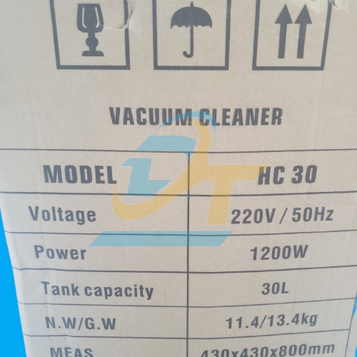Máy hút bụi công nghiệp HiClean HC30 HC30 HiClean | Giá rẻ nhất - Công Ty TNHH Thương Mại Dịch Vụ Đạt Tâm