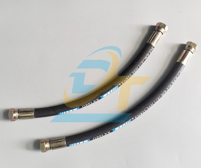 Ống tuy ô thủy lực GPFLEX 1/2"x440mm bấm 2 đầu ren trong 21 côn lồi  GPFLEX | Giá rẻ nhất - Công Ty TNHH Thương Mại Dịch Vụ Đạt Tâm