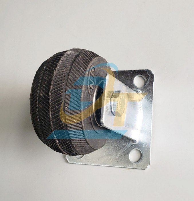 Bánh xe đẩy cao su 80x38 cố định  VietNam | Giá rẻ nhất - Công Ty TNHH Thương Mại Dịch Vụ Đạt Tâm