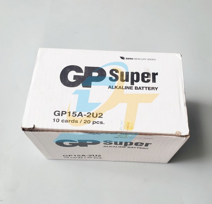 Pin AA 1.5V Alkaline GP Super 15AUOP-U2 (Vỉ 2 viên) 15AUOP-U2 GP-SUPER | Giá rẻ nhất - Công Ty TNHH Thương Mại Dịch Vụ Đạt Tâm