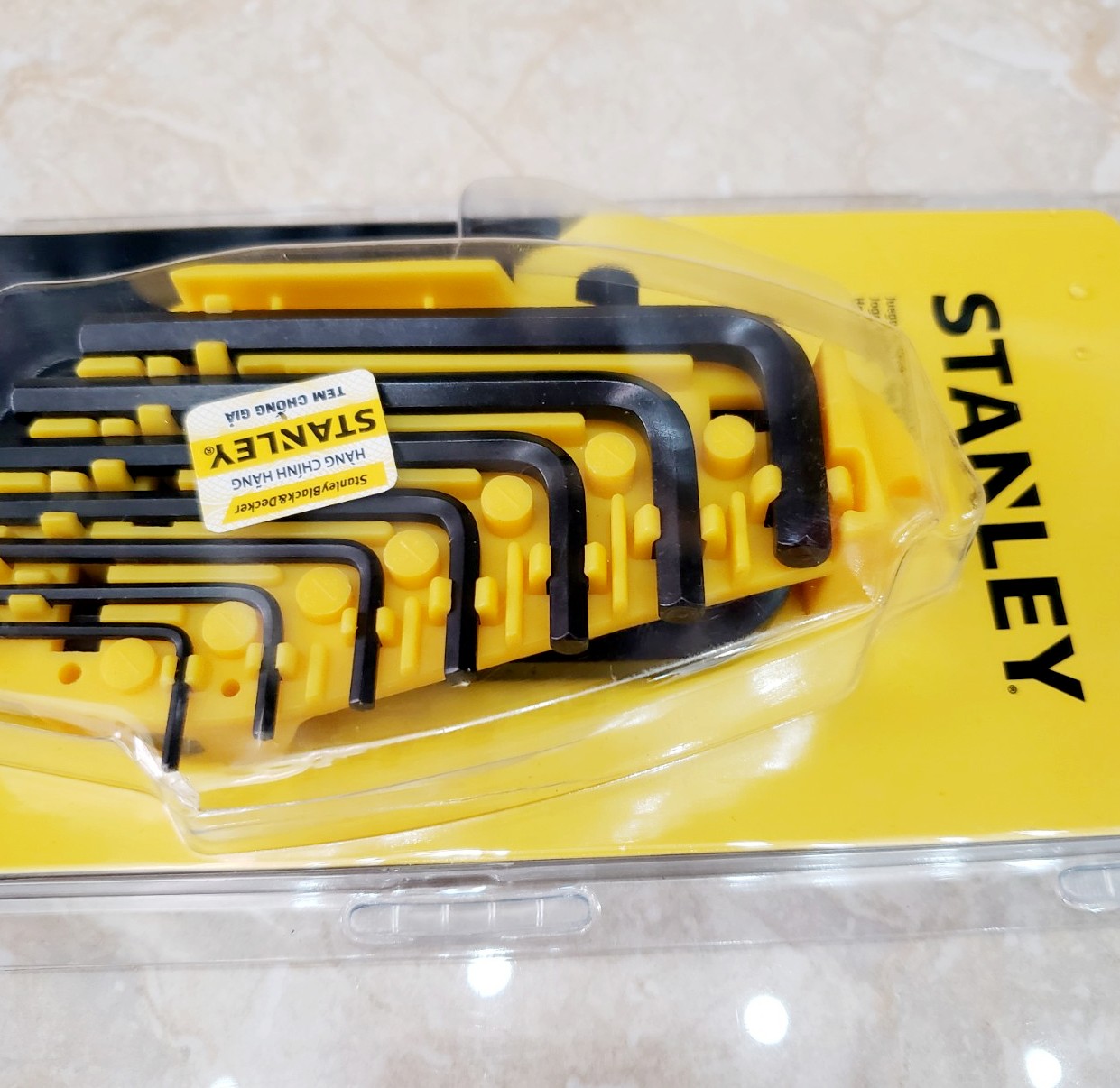 Bộ lục giác hệ inch 10 cây Stanley 69-254 69-254 Stanley | Giá rẻ nhất - Công Ty TNHH Thương Mại Dịch Vụ Đạt Tâm