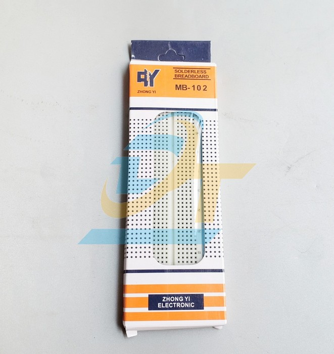 Breadboard 830 lỗ 165x54x9mm MB-102 MB-102 VietNam | Giá rẻ nhất - Công Ty TNHH Thương Mại Dịch Vụ Đạt Tâm