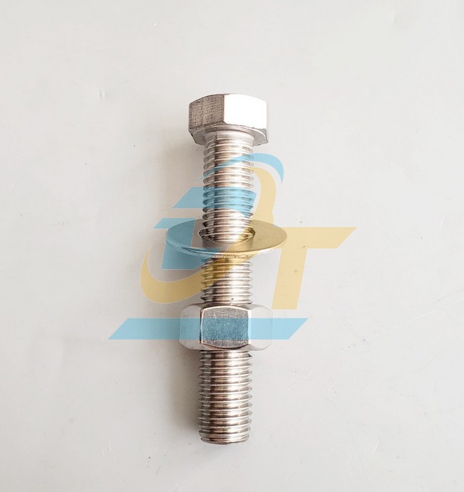 Bulong + con tán + long đền inox 304 M18x100  VietNam | Giá rẻ nhất - Công Ty TNHH Thương Mại Dịch Vụ Đạt Tâm