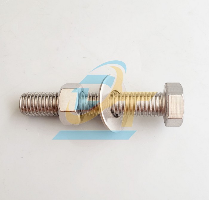 Bulong + con tán + long đền inox 304 M18x100  VietNam | Giá rẻ nhất - Công Ty TNHH Thương Mại Dịch Vụ Đạt Tâm
