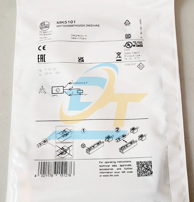 Cảm biến xi lanh IFM MK5101 MK5101 IFM | Giá rẻ nhất - Công Ty TNHH Thương Mại Dịch Vụ Đạt Tâm