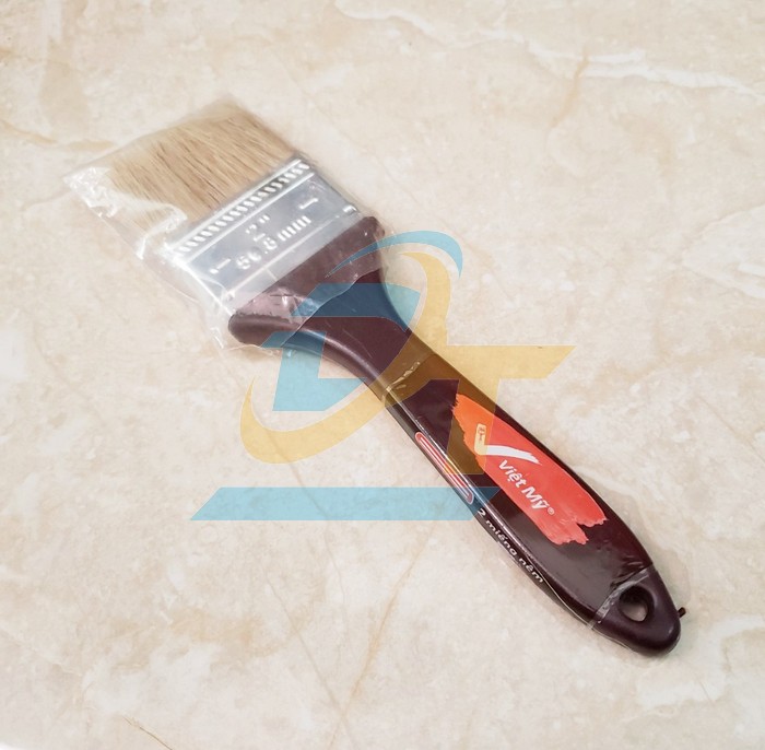 Cọ sơn cán nâu 2"/50.8mm Việt Mỹ  VietMy | Giá rẻ nhất - Công Ty TNHH Thương Mại Dịch Vụ Đạt Tâm