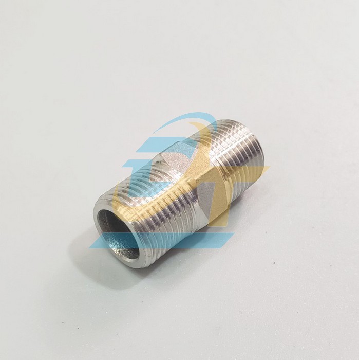 Nối 2 đầu ren ngoài (kép ren) inox 304 DN10 - Phi 17  VietNam | Giá rẻ nhất - Công Ty TNHH Thương Mại Dịch Vụ Đạt Tâm