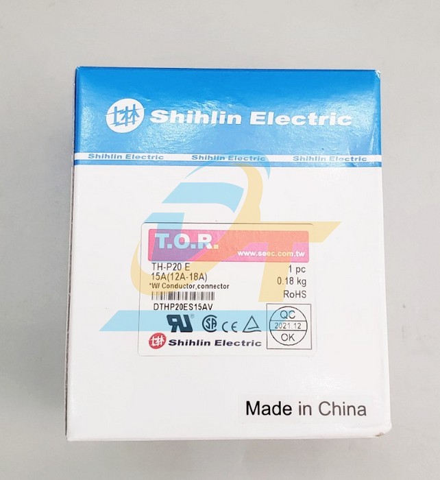 Relay nhiệt Shihlin TH-P20 E 15A (12A-18A) TH-P20 E 15A Shihlin | Giá rẻ nhất - Công Ty TNHH Thương Mại Dịch Vụ Đạt Tâm