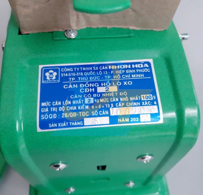 Cân đồng hồ Nhơn Hòa 2Kg CĐH-2 CĐH-2 NhonHoa | Giá rẻ nhất - Công Ty TNHH Thương Mại Dịch Vụ Đạt Tâm