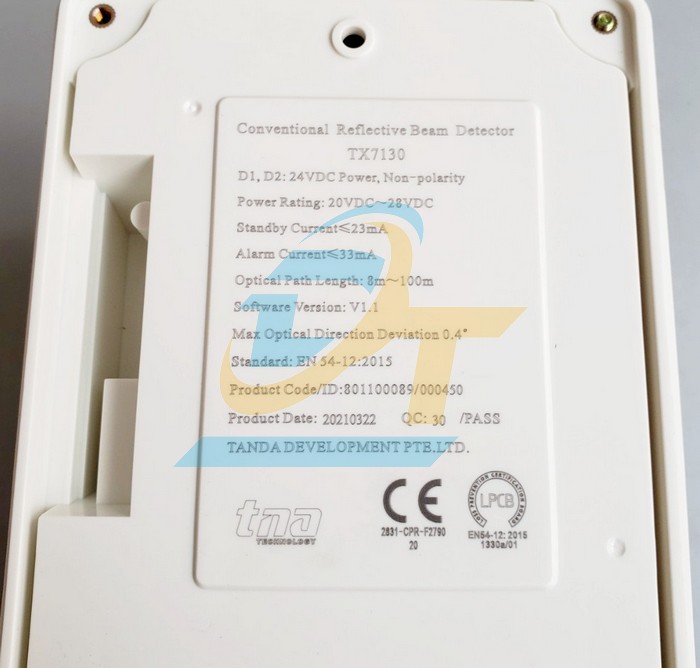 Đầu báo khói beam Tanda TX7130 TX7130 TANDA | Giá rẻ nhất - Công Ty TNHH Thương Mại Dịch Vụ Đạt Tâm
