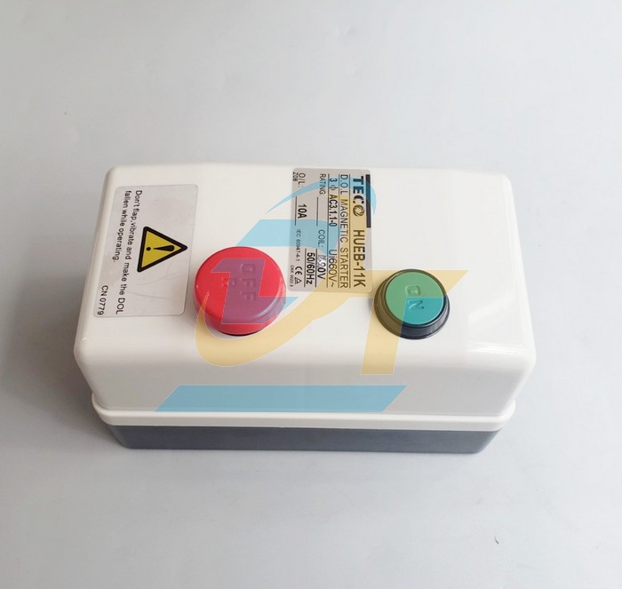 Khởi động từ hộp 7.2-10A 220V TECO HUEB-11K HUEB-11K Teco | Giá rẻ nhất - Công Ty TNHH Thương Mại Dịch Vụ Đạt Tâm