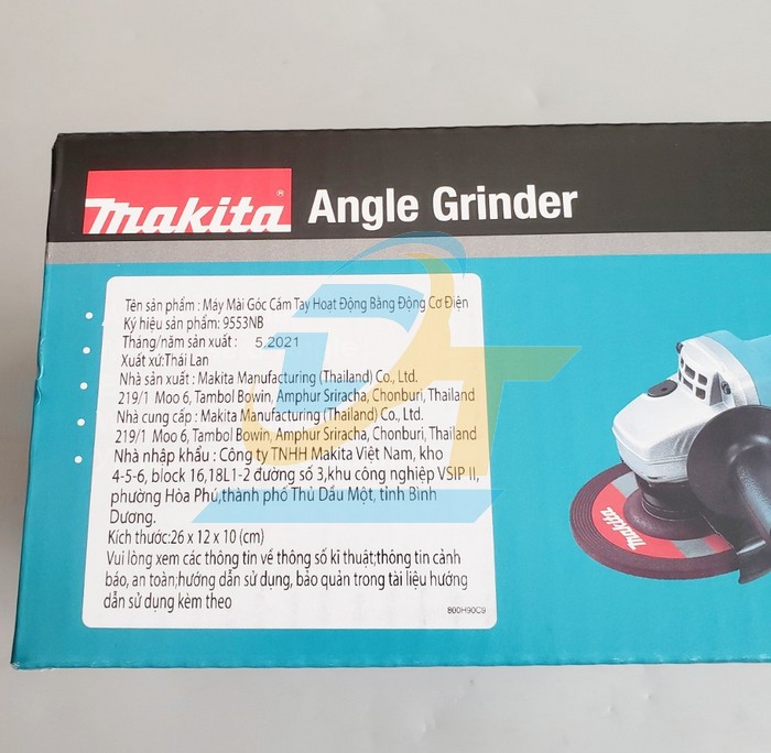Máy mài góc 100mm Makita 9553NB 9553NB Makita | Giá rẻ nhất - Công Ty TNHH Thương Mại Dịch Vụ Đạt Tâm