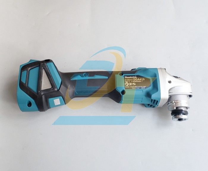Máy mài góc 100mm dùng pin 18V Makita DGA413Z (Không kèm pin sạc) DGA413Z Makita | Giá rẻ nhất - Công Ty TNHH Thương Mại Dịch Vụ Đạt Tâm