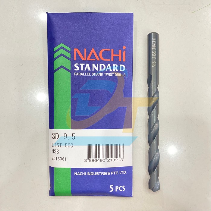 Mũi khoan sắt List 500 Nachi 9.5mm  Nachi | Giá rẻ nhất - Công Ty TNHH Thương Mại Dịch Vụ Đạt Tâm
