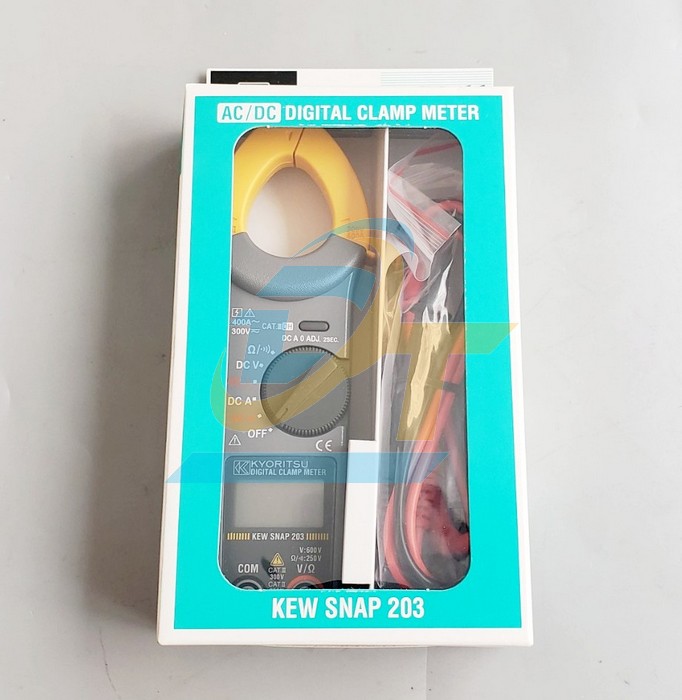 Ampe kìm đo dòng AC/DC Kyoritsu Kew Snap 203 Kew Snap 203 Kyoritsu | Giá rẻ nhất - Công Ty TNHH Thương Mại Dịch Vụ Đạt Tâm