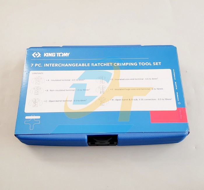Bộ kìm bấm cos 6 chi tiết Kingtony 42107GX 42107GX KingTony | Giá rẻ nhất - Công Ty TNHH Thương Mại Dịch Vụ Đạt Tâm