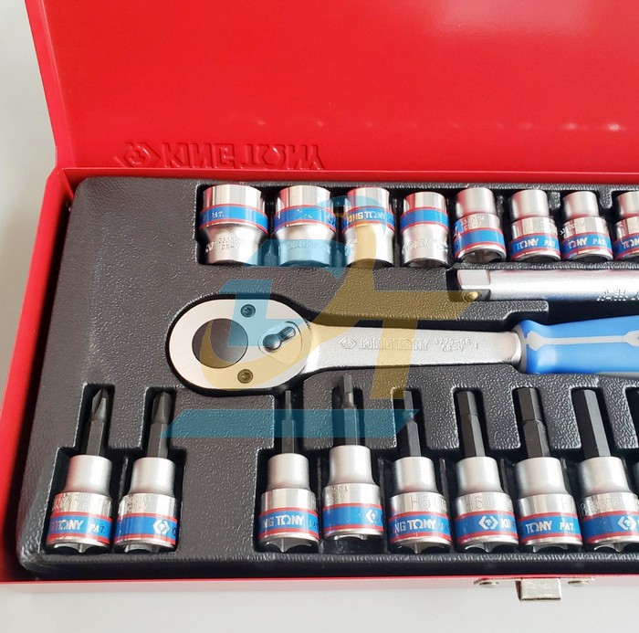 Bộ tuýp 3/8" 24 chi tiết hệ mét Kingtony 3024MR 3024MR KingTony | Giá rẻ nhất - Công Ty TNHH Thương Mại Dịch Vụ Đạt Tâm