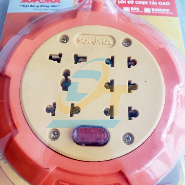 Ổ cắm quay 2500W dây 7.5m Sopoka R75 R75 Sopoka | Giá rẻ nhất - Công Ty TNHH Thương Mại Dịch Vụ Đạt Tâm