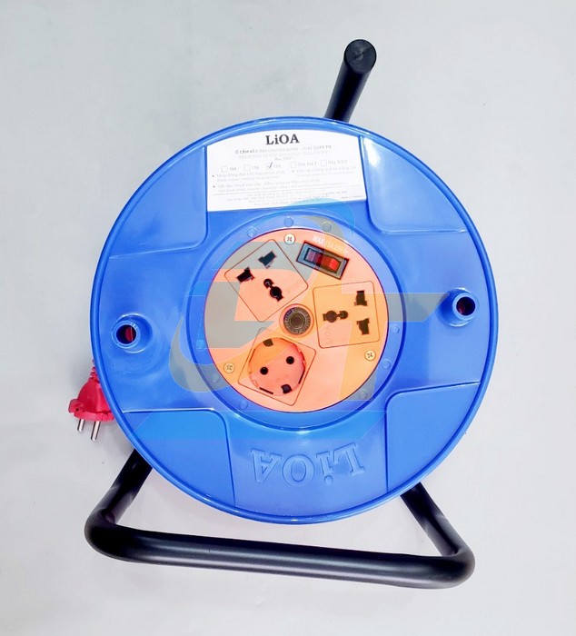 Ổ cắm quay tay kiểu Rulo 50m 15A Lioa QT50-2-15A QT50-2-15A LiOA | Giá rẻ nhất - Công Ty TNHH Thương Mại Dịch Vụ Đạt Tâm