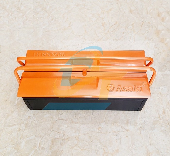 Thùng đồ nghề bằng sắt 18" (500x220x180mm) Asaki AK-9956 AK-9956 Asaki | Giá rẻ nhất - Công Ty TNHH Thương Mại Dịch Vụ Đạt Tâm