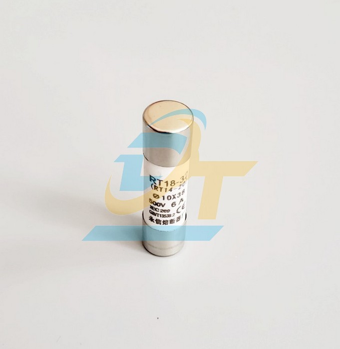Cầu chì sứ 10x38 China 6A  China | Giá rẻ nhất - Công Ty TNHH Thương Mại Dịch Vụ Đạt Tâm