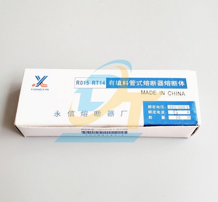 Cầu chì sứ 10x38 China 6A  China | Giá rẻ nhất - Công Ty TNHH Thương Mại Dịch Vụ Đạt Tâm