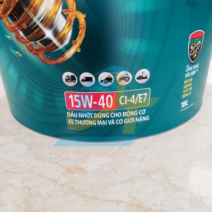 Dầu nhớt động cơ Castrol CRB Turbomax 15W-40 CI-4/E7 (18L) 15W-40 (18L) CASTROL | Giá rẻ nhất - Công Ty TNHH Thương Mại Dịch Vụ Đạt Tâm