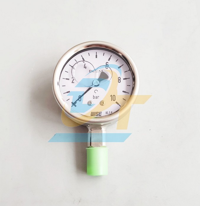 Đồng hồ đo áp suất 63mm 0-10bar WISE P252 P252 WISE | Giá rẻ nhất - Công Ty TNHH Thương Mại Dịch Vụ Đạt Tâm