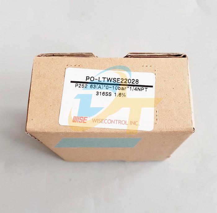 Đồng hồ đo áp suất 63mm 0-10bar WISE P252 P252 WISE | Giá rẻ nhất - Công Ty TNHH Thương Mại Dịch Vụ Đạt Tâm