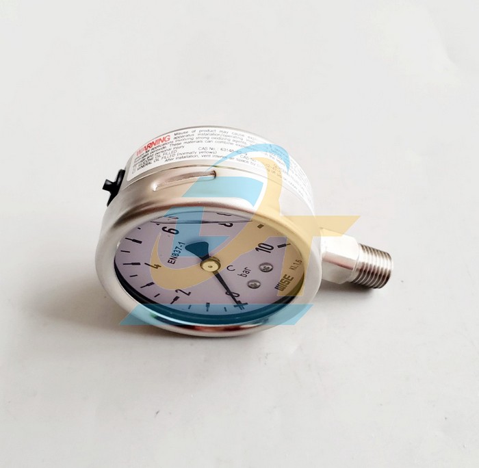Đồng hồ đo áp suất 63mm 0-10bar WISE P252 P252 WISE | Giá rẻ nhất - Công Ty TNHH Thương Mại Dịch Vụ Đạt Tâm