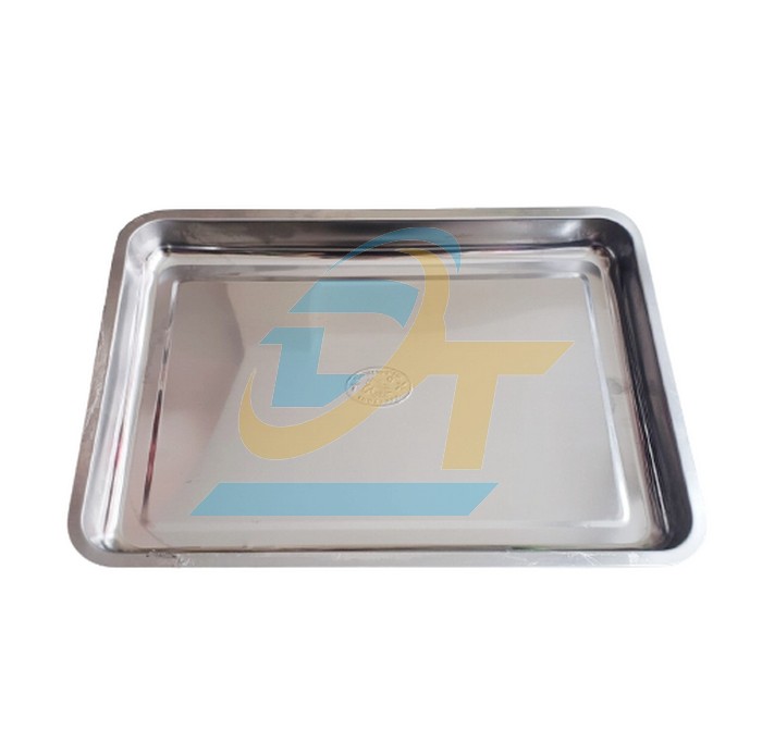 Khay inox 201 chữ nhật 350x500x55mm  VietNam | Gi&aacute; rẻ nhất - C&ocirc;ng Ty TNHH Thương Mại Dịch Vụ Đạt T&acirc;m