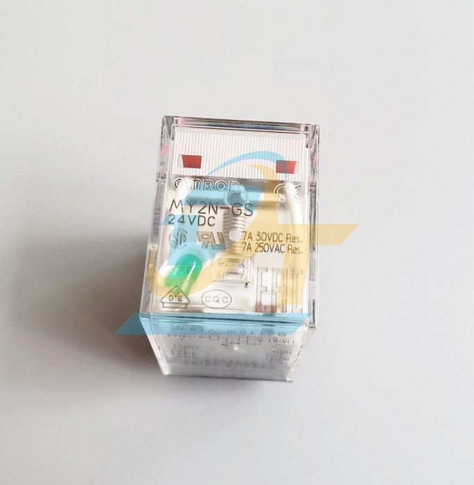 Relay trung gian 8 chân DC24V Omron MY2N-GS MY2N-GS DC24 Omron | Giá rẻ nhất - Công Ty TNHH Thương Mại Dịch Vụ Đạt Tâm