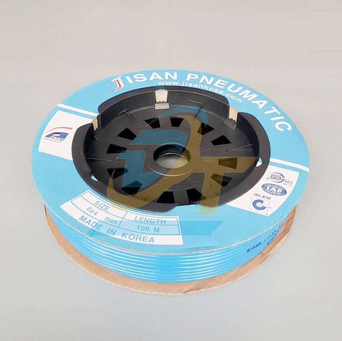 Dây hơi PU 6x4mm Jisan - Màu xanh  Jisan | Giá rẻ nhất - Công Ty TNHH Thương Mại Dịch Vụ Đạt Tâm