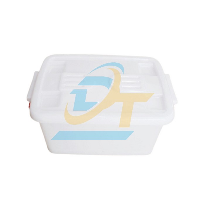 Thùng nhựa vuông có bánh xe 15 lít 44x31x21cm Duy Tân No.749 No.749 DuyTan | Giá rẻ nhất - Công Ty TNHH Thương Mại Dịch Vụ Đạt Tâm
