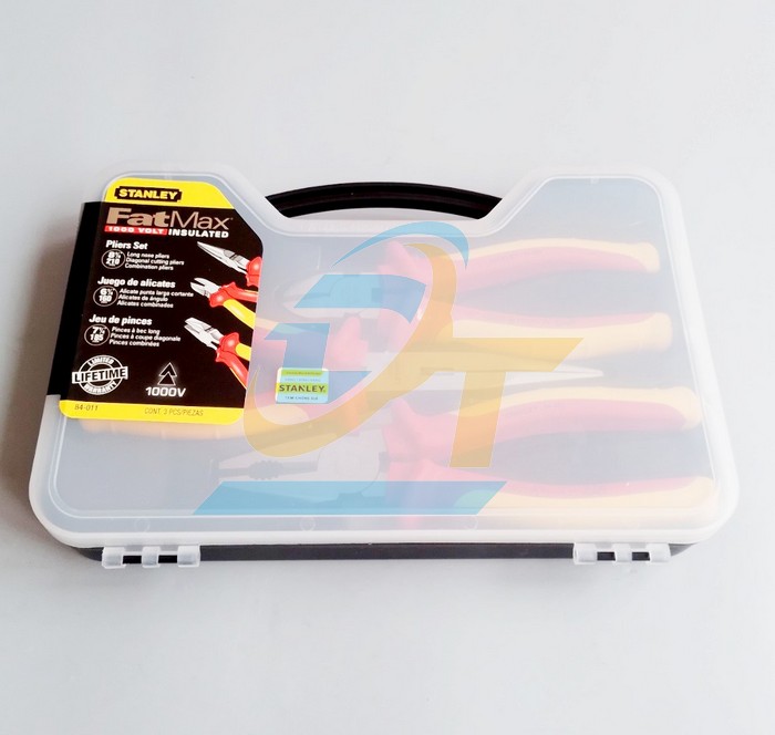 Bộ kìm cách điện VDE 3 chi tiết Stanley 84-011 84-011 Stanley | Giá rẻ nhất - Công Ty TNHH Thương Mại Dịch Vụ Đạt Tâm