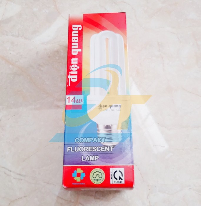 Bóng đèn Compact CSN Điện Quang ĐQ-CFL-3U-T4-14W-DL ĐQ-CFL-3U-T4-14W-DL DienQuang | Giá rẻ nhất - Công Ty TNHH Thương Mại Dịch Vụ Đạt Tâm