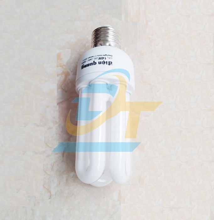 Bóng đèn Compact CSN Điện Quang ĐQ-CFL-3U-T4-14W-DL ĐQ-CFL-3U-T4-14W-DL DienQuang | Giá rẻ nhất - Công Ty TNHH Thương Mại Dịch Vụ Đạt Tâm