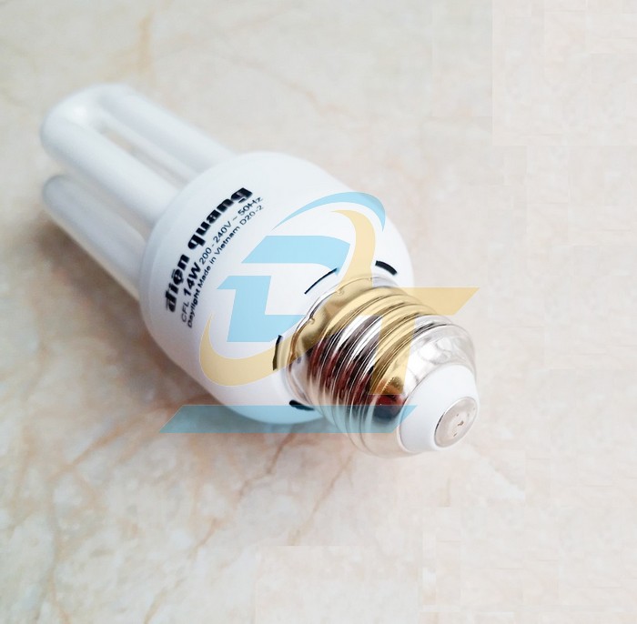 Bóng đèn Compact CSN Điện Quang ĐQ-CFL-3U-T4-14W-DL ĐQ-CFL-3U-T4-14W-DL DienQuang | Giá rẻ nhất - Công Ty TNHH Thương Mại Dịch Vụ Đạt Tâm